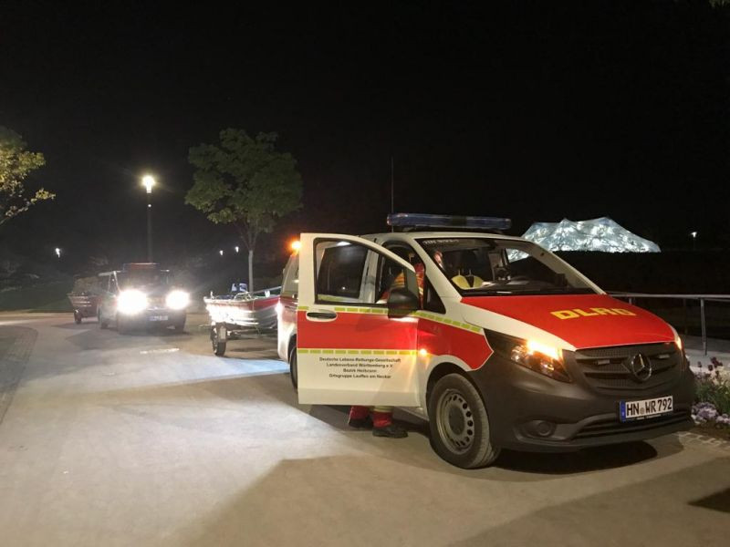 Vordergrund: WRF-B aus Lauffen Hintergrund: WRF-B aus Bad Rappenau